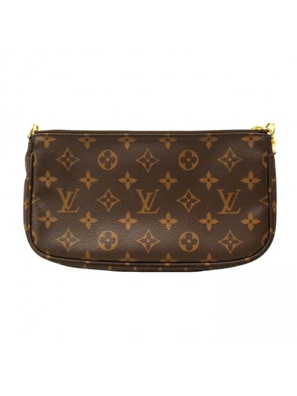 ★SOLD★ Louis Vuitton Handbag Monogram Multi Pochette Khaki 2-Way Bag - Picture 9 of 9